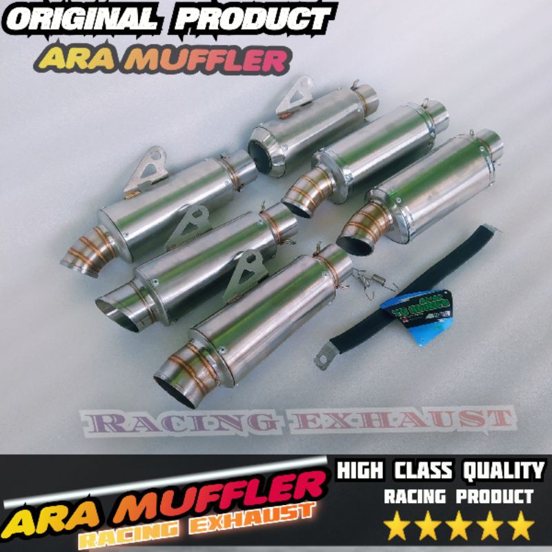 Silencer knalpot polos silencer knalpot racing polos Jupiter Vega Grand Smash Shogun Supra Revo