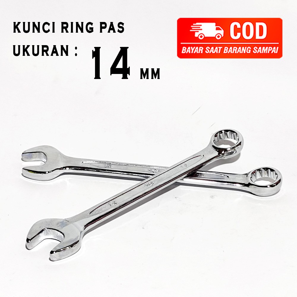 KUNCI RING PASS FUKUNG 14 MM