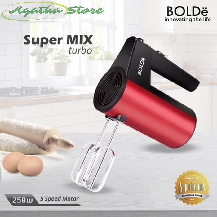 HAND MIXER BOLDe - pengaduk telur kue dan adonan - garansi 1 tahun MURAH