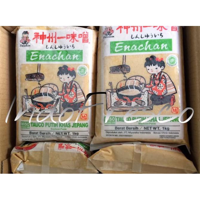 

3G5S SHINSHUICHI ENACHAN SHIRO MISO PASTE- PASTA MISO- TAUCO PUTIH JEPANG CZYU