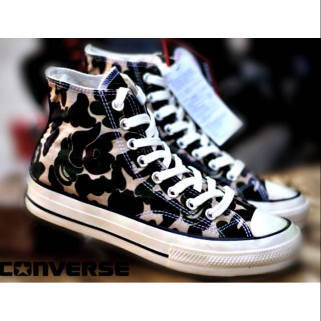 [ READY ] SEPATU CONVERSE CLASSIC  ARMY HIGH | MADE IN VIETNAM