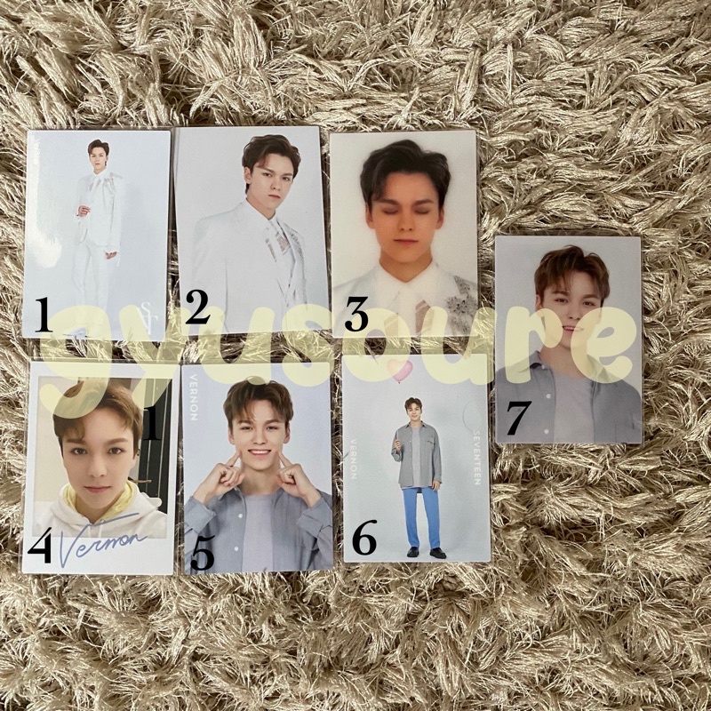 [READY STOCK] SEVENTEEN TC JEPANG Dome Tour Vernon