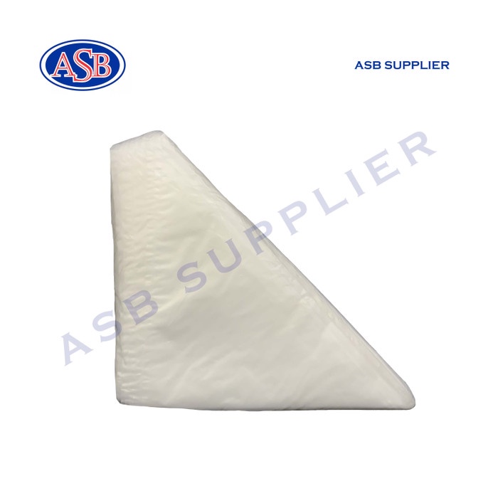

KUE-PENGHIAS-ALAT- PLASTIK SEGITIGA / PIPING BAG KECIL UKURAN 24 CM X 24 CM (100 PCS) -ALAT-