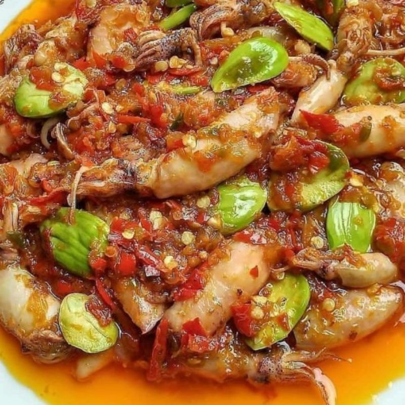 

sambel cumi pete