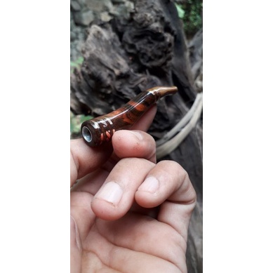 pipa kayu kalimasada serat indah