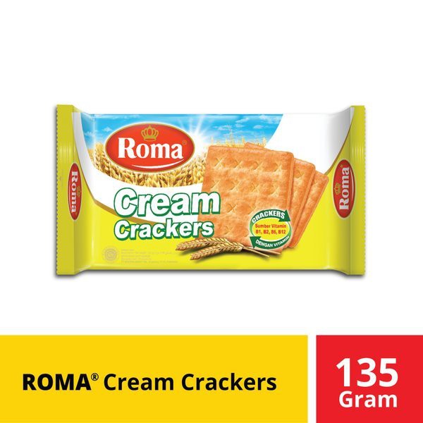 

PROMO ROMA CREAM CRACKERS @135 GR TERMURAH