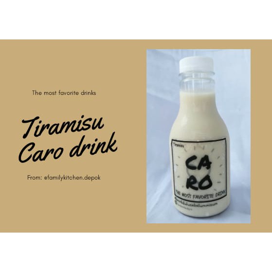 

CARO DRINK TIRAMISU minuman nikmat aneka rasa 250 ml TERMURAH