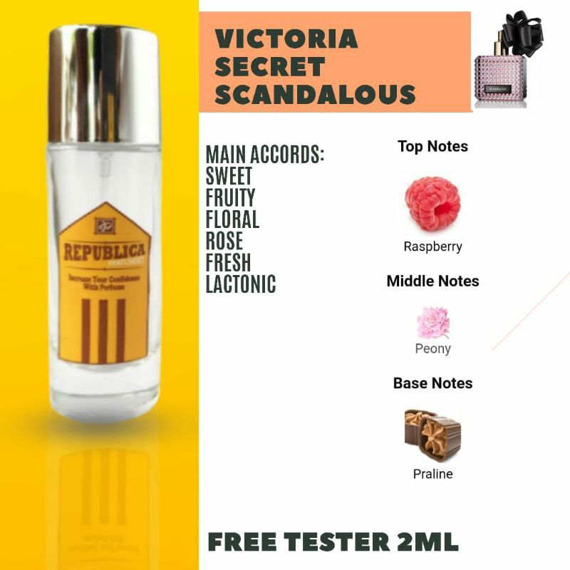 VICTORIA SECRET SCANDALOUS REFILL REPUBLICA PARFUME