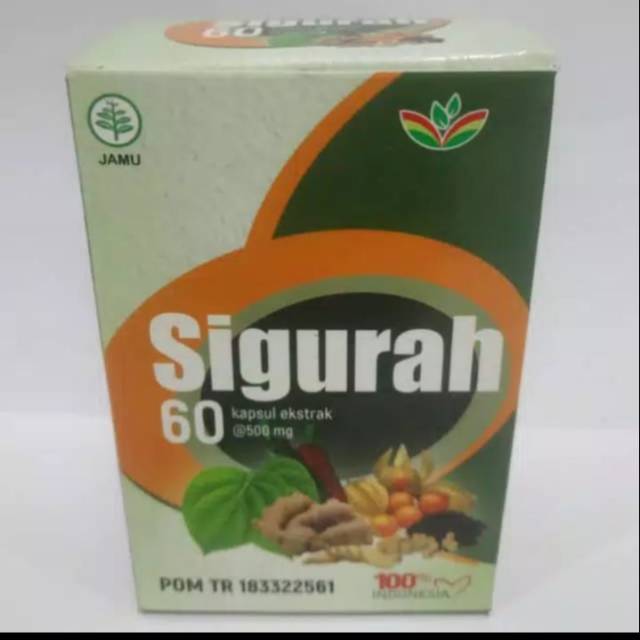 SIGURAH KAPSUL SIGURAH EKSTRAK HERBAL ORIGINAL