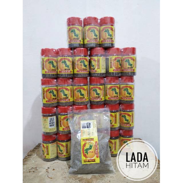 

Lada hitam bubuk 100% murni
