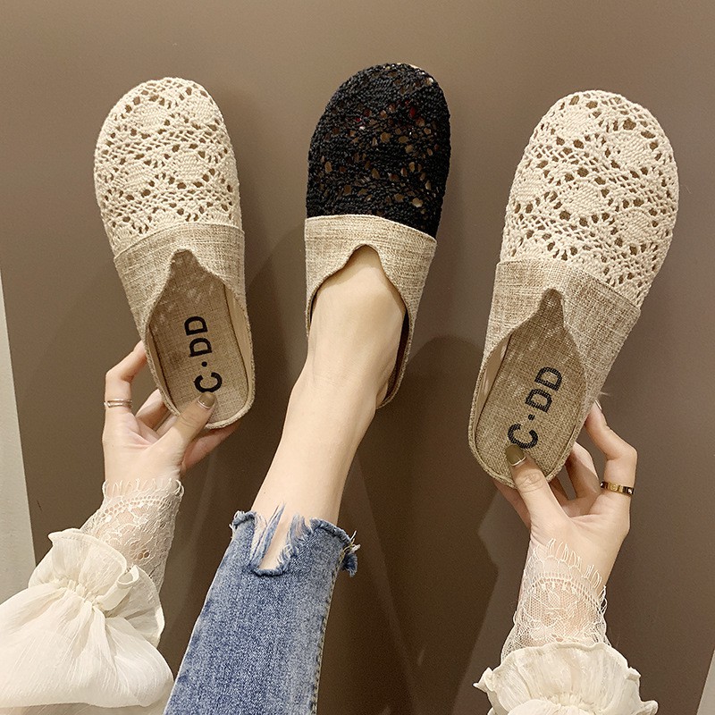 RYX - Mix Dust Sepatu Loafers Mules Fashion Casual - Ori Import