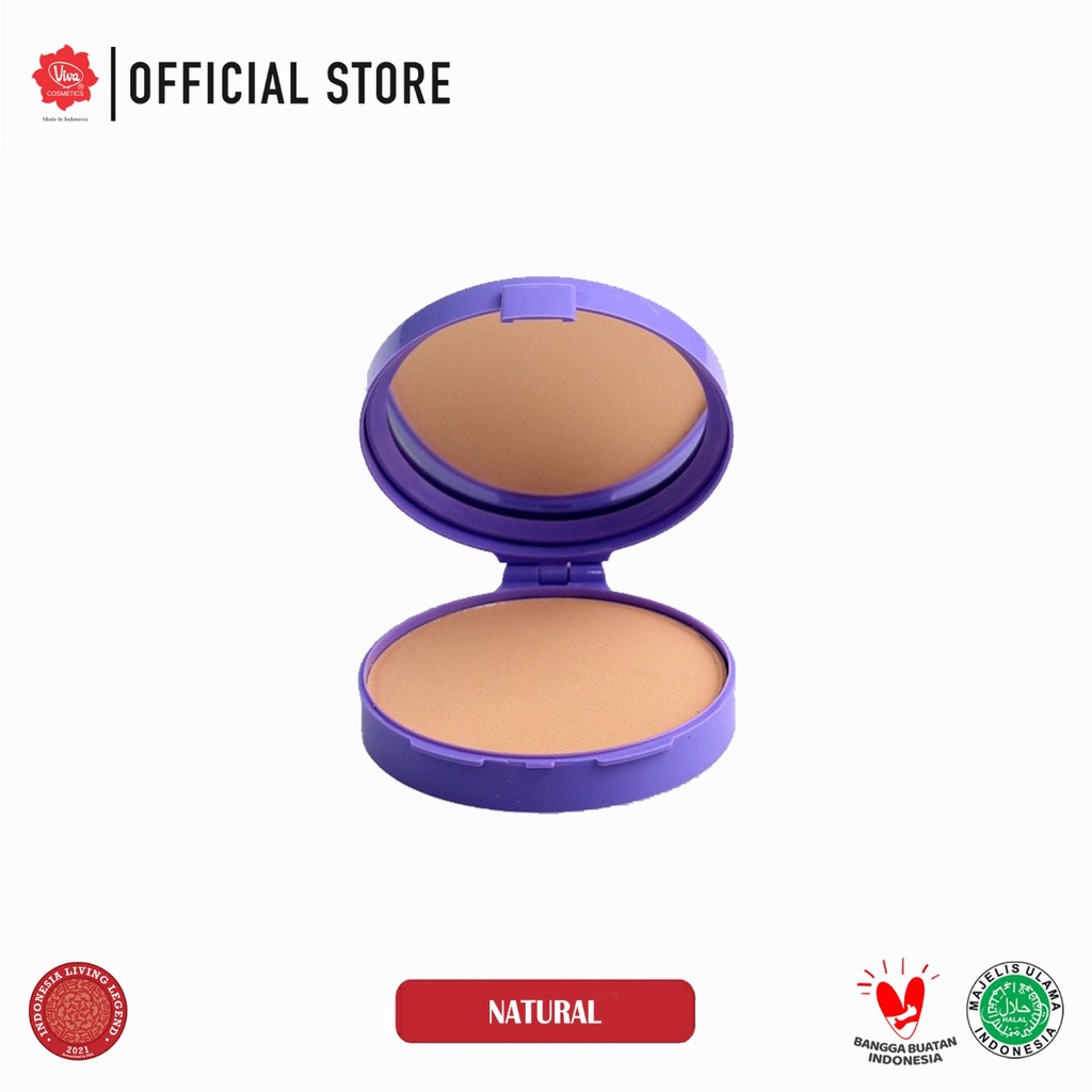 VIVA COMPACT POWDER LILAC 19GR