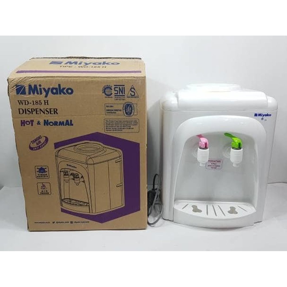 Dispenser Air Minum MIYAKO WD 185 H Panas Dan Normal