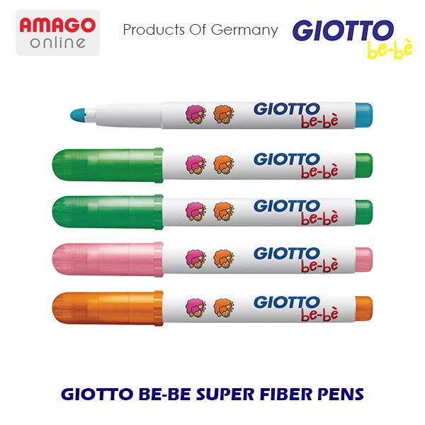 

Cuci Gudang Giotto Be-Be Super Fiber Pens - 6 Colors - 466600 Sale!!!