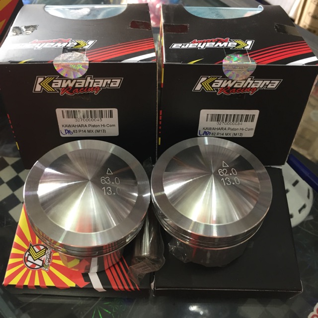 Seher kawahara mx klx 62 63 dan 63,5 pin 14 . piston seher pin 14 ukuran 62 63 63,5 Kawahara