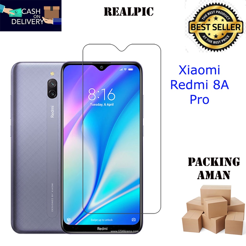 Tempered Glass Xiaomi Redmi 8A Pro Screen Protector Anti Gores