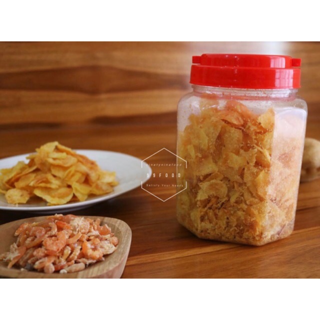 

Keripik Kentang Ebi Ny. Bwe Homemade Berat Bersih 200 gram