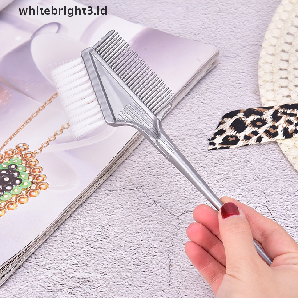 (whitebright3.id) Sisir Pewarna Rambut Untuk Salon / Barber