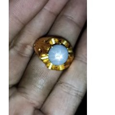 cincin white safir