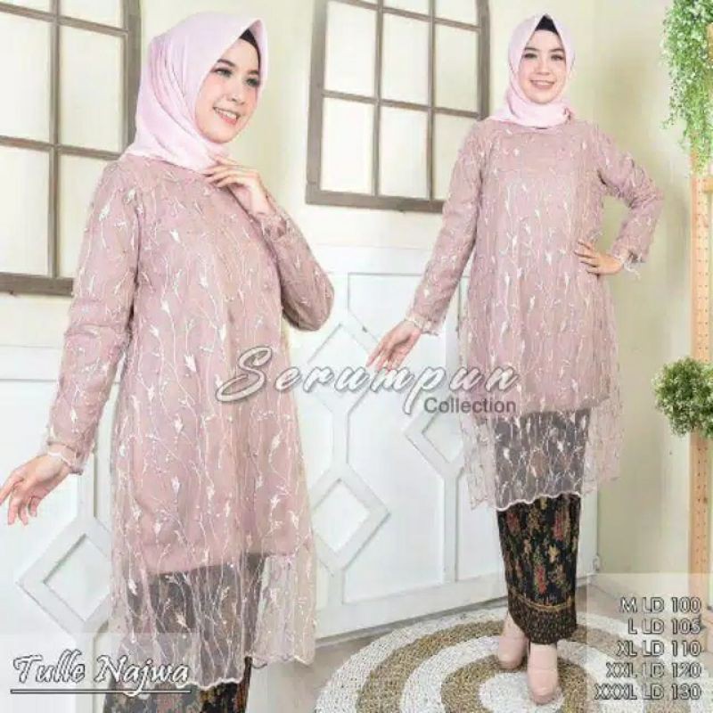 kebaya serumpun/kebaya jumbo ld 130cm