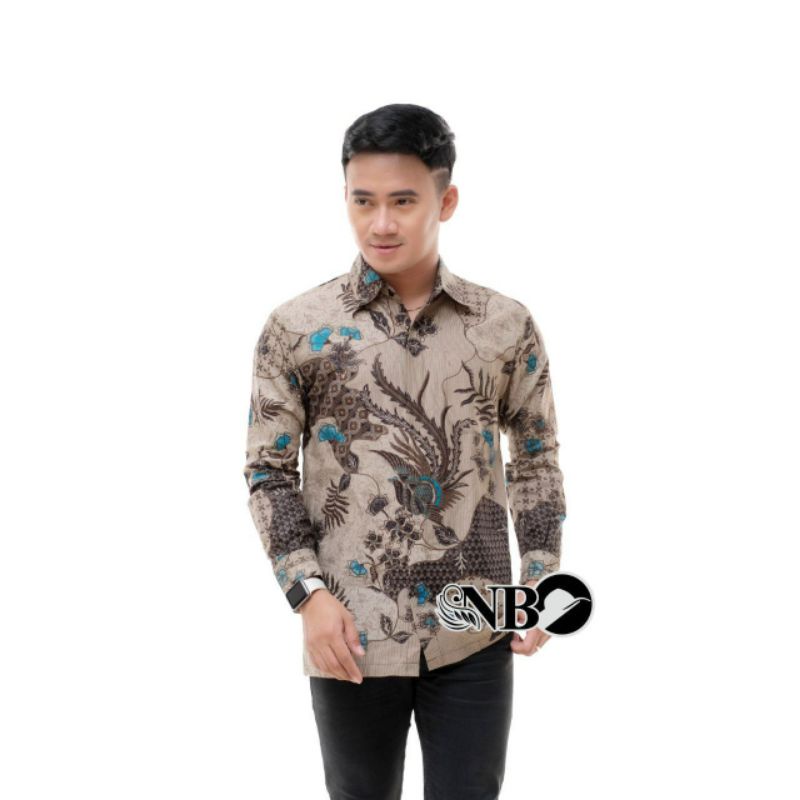 KEMEJA PRIA BAJU BATIK LENGAN PANJANG