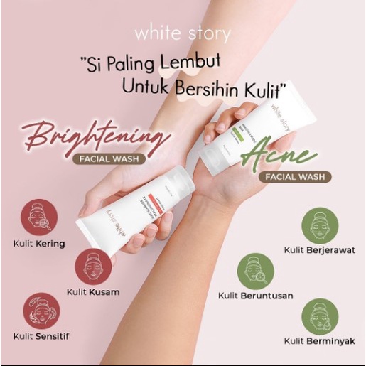 BPOM WHITE STORY SKIN CARE SERIES / WHITESTORY PERAWATAN WAJAH / SYE