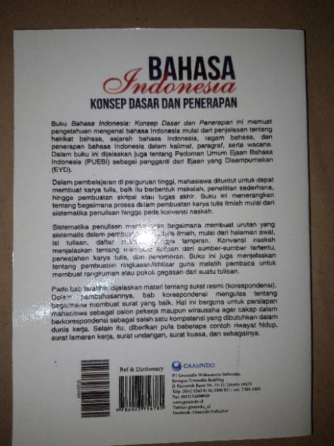 BAHASA INDONESIA KONSEP DASAR PENERAPAN PUEBI-1