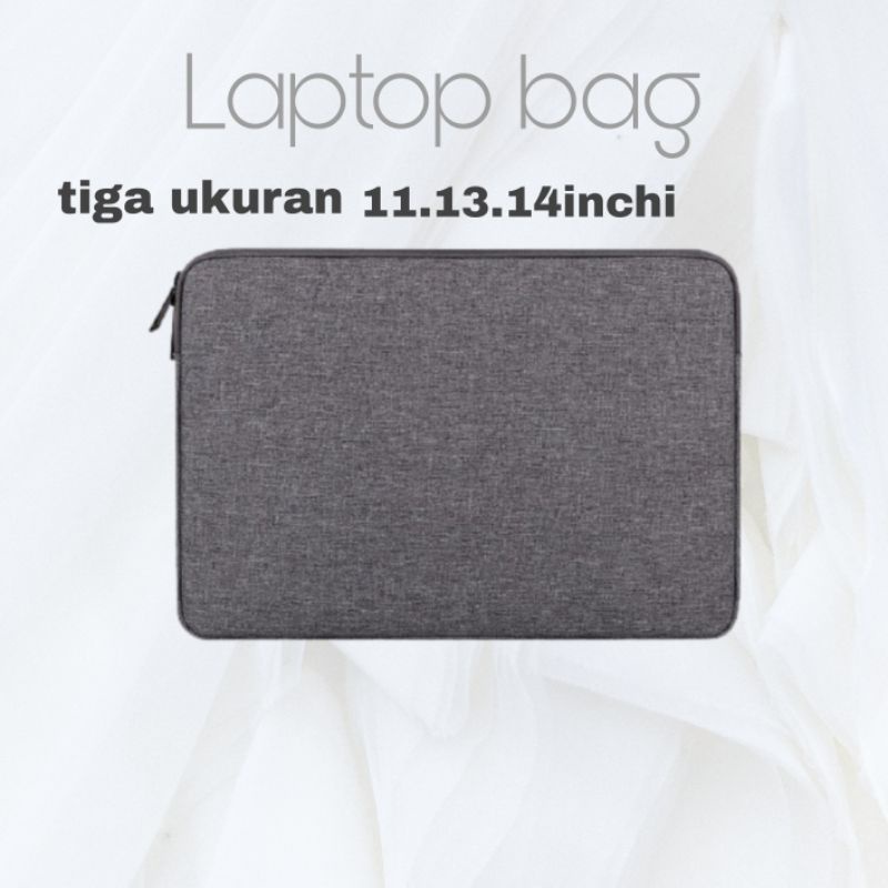 Tas Laptop Case Simpel Pria Wanita 11 12 13 14 inchi Murah