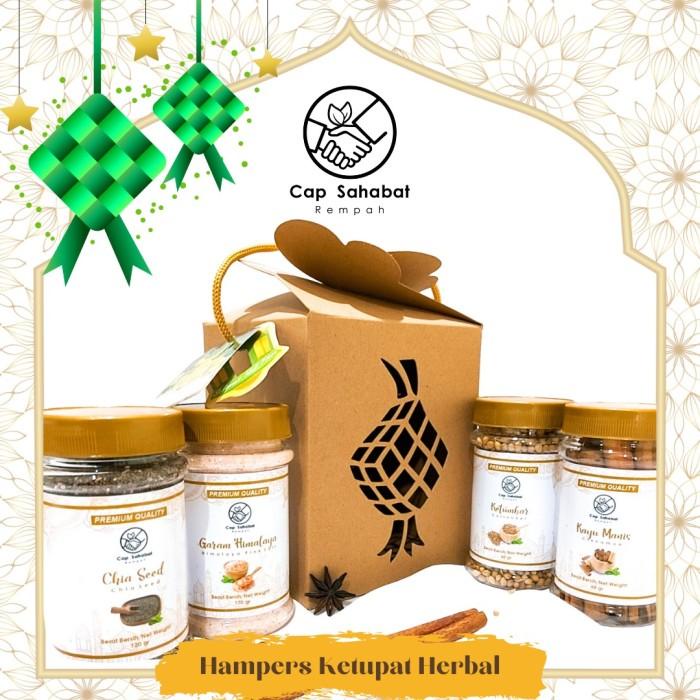 

Hampers Ketupat Herbal Cap Sahabat / Gift Box Gold Ramadhan / JSR Best Seller