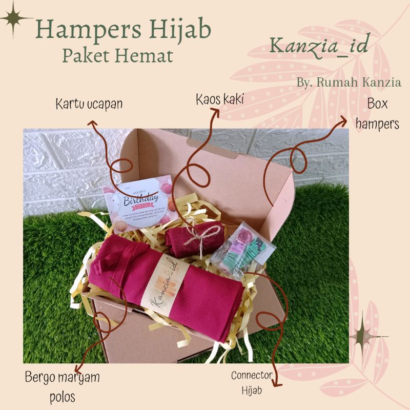 

Hampers Hijab/Hampers UlangTahun/Hampers Graduation/Hampers Wedding/Hampers lebaran/Gift Box