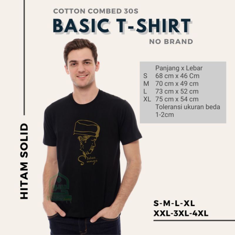Kaos Santri Maiyah Punokawan Reborn Seri Cak Nun - Baju Distro Dakwah Kaos Tokoh Cak Nun Jalan Sunyi