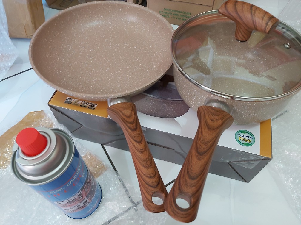 Panci Ceramic Marble Saucepan 18cm Vr