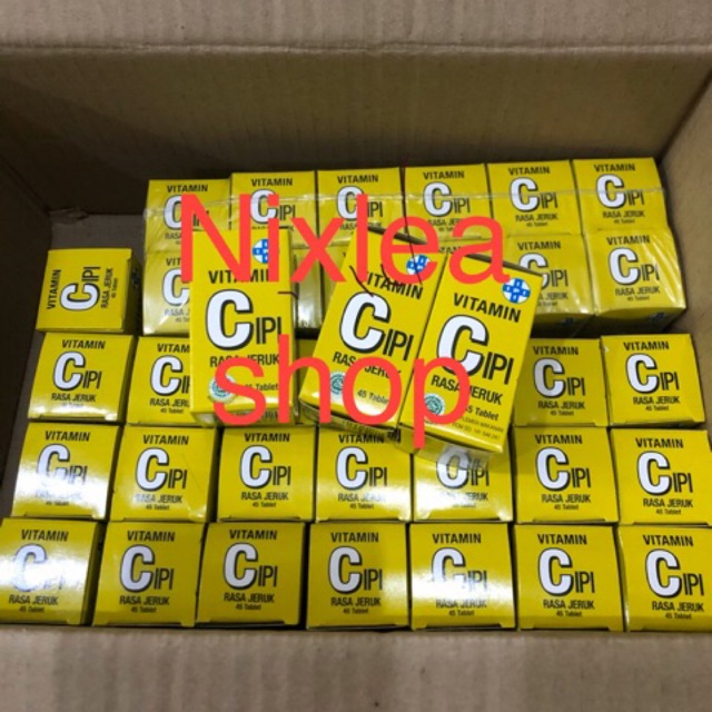 Vitamin c ipi vit c ipi isi 45 tablet murah minimal 4 pcs