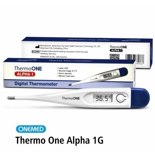 THERMOMETER DIGITAL THERMO ONE ALPHA 1 ORIGINAL / ALAT PENGUKUR SUHU TUBUH