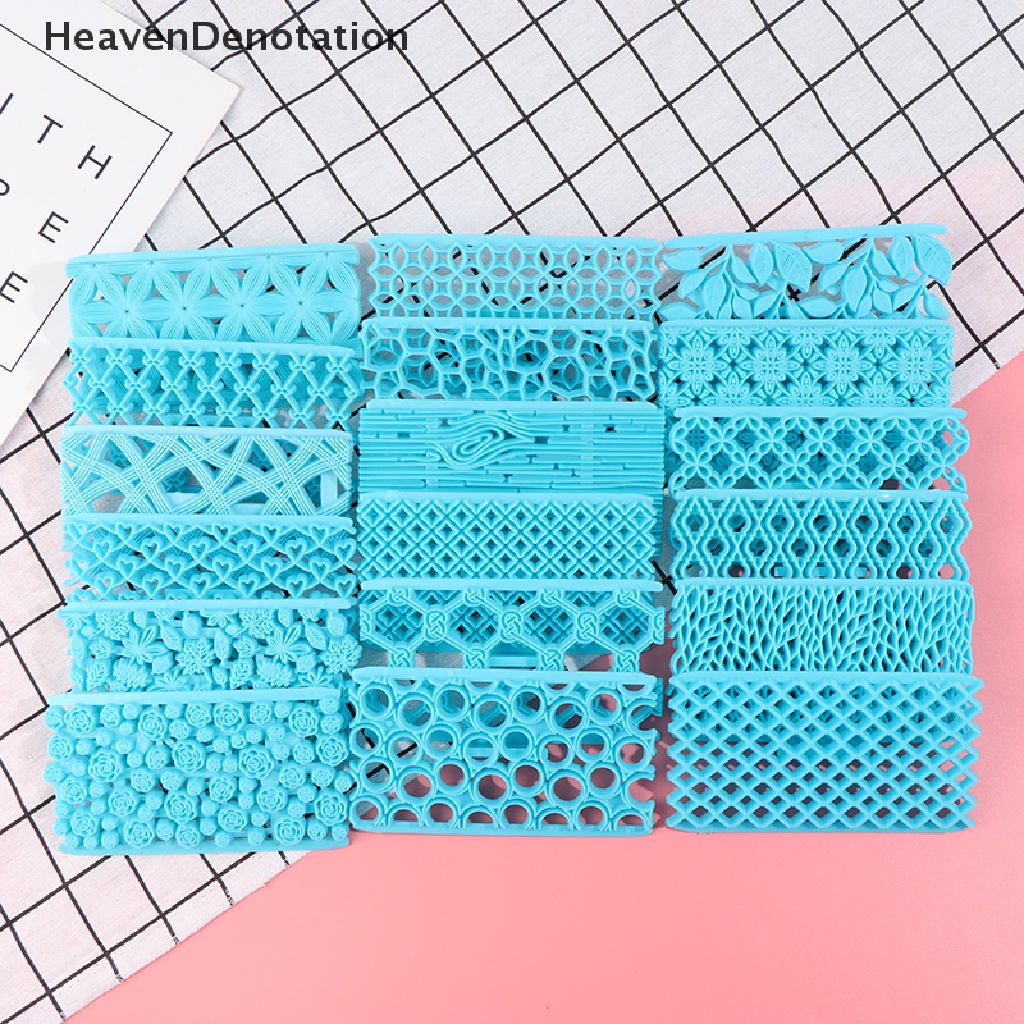 [HeavenDenotation] 18 models / embossing mold Cake fondant chocolate Heart-shaped Diamond Grain