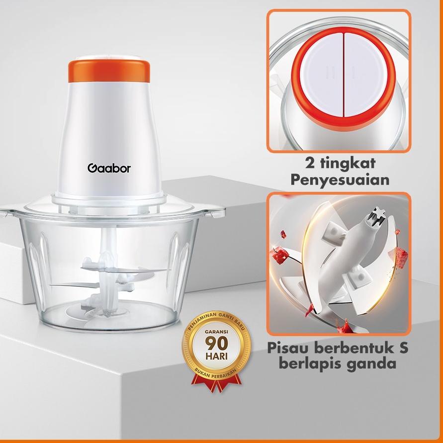 Di⚡kon  Gaabor Electric Meat Grinder Mesin Penggiling Daging/ Sayur Food Processor 200 Watt / GJ-M20