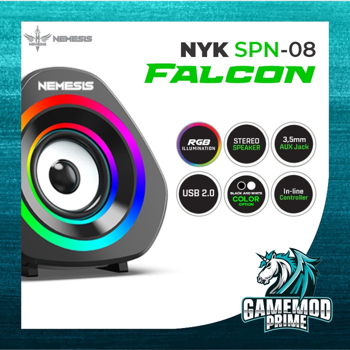 Speaker Gaming RGB NYK Nemesis SPN-08 FALCON