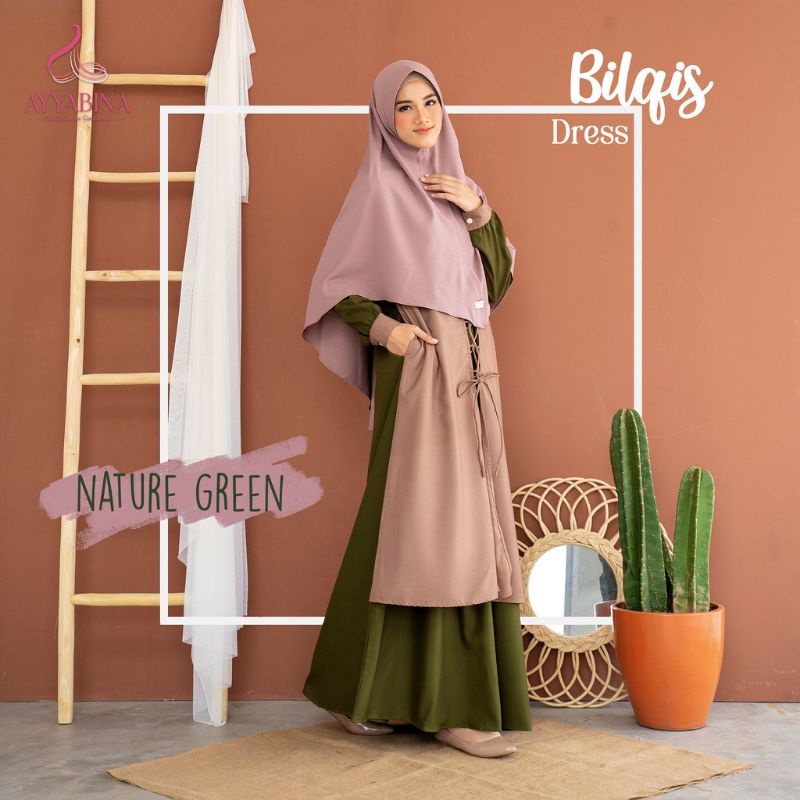 Dress Bilqis By Ayyabina ( Only Gamis )