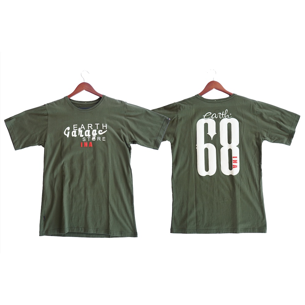 REGULAR FIT T-SHIRT EARTH GARAGE AND STORE