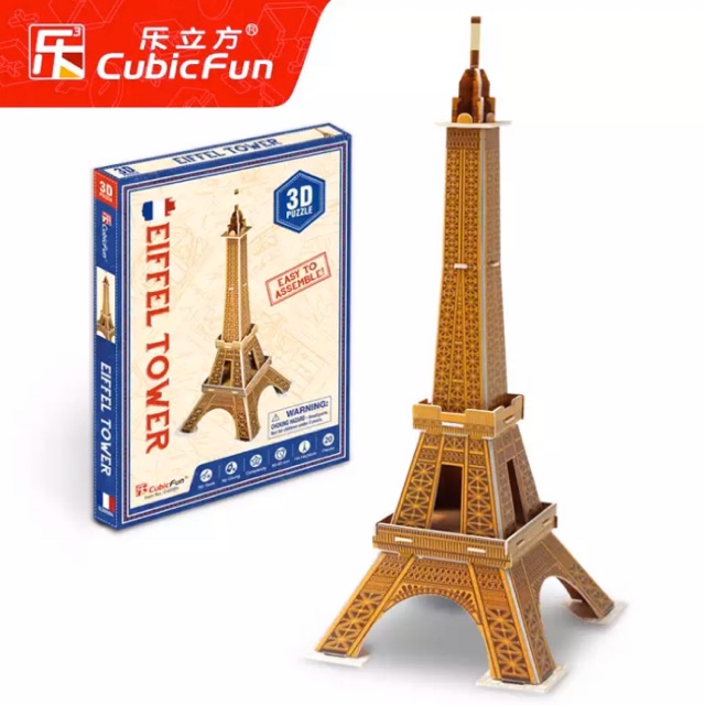 [NEW] CubicFun 3D Puzzle 🇫🇷 Eiffel Tower Paris France