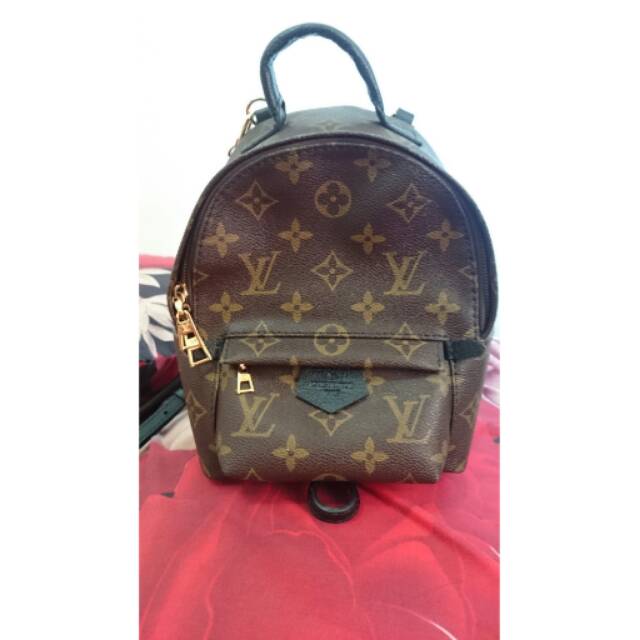 PRELOVED LV MINI BACKPACK MIRROR QUALITY