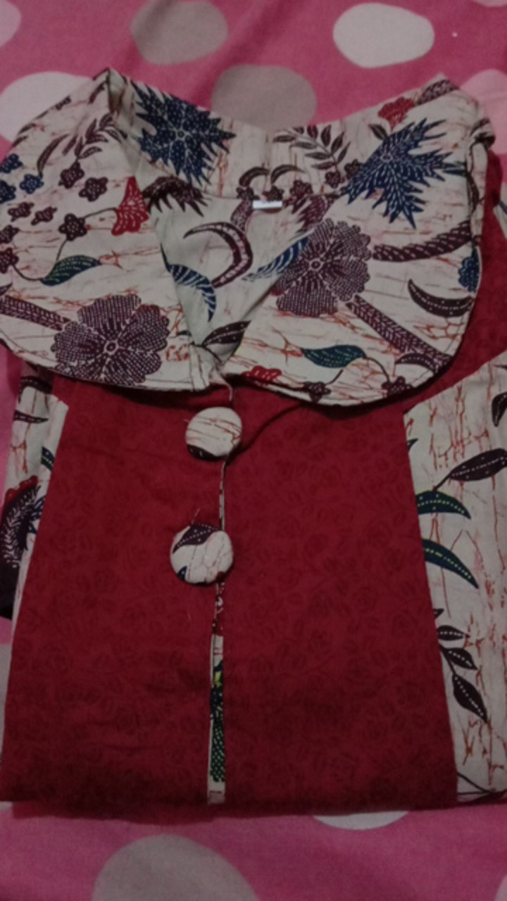 Blus Madura Merak Lj Batik Solo Seragaman Kerja Kantor Casual Formal Atasan Blouse