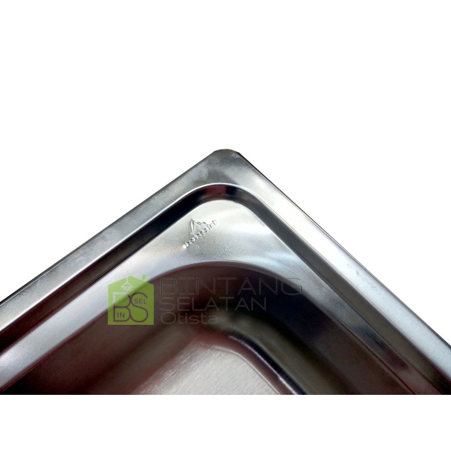 BAK CUCI PIRING TECHNOSINK SINK DENGAN KAKI STAINLESS CPK 60X48 CM