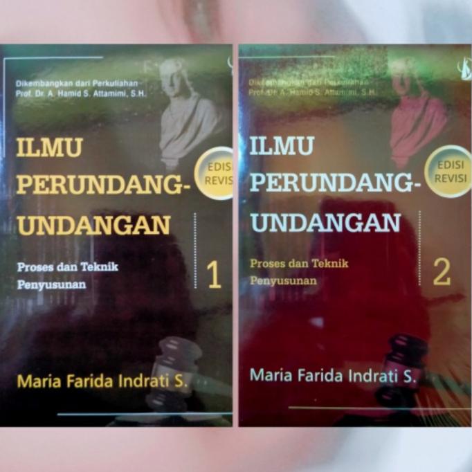

Buku Ilmu Perundang-undangan jilid 1 dan 2 by Maria Farida indarti S Kode 1221