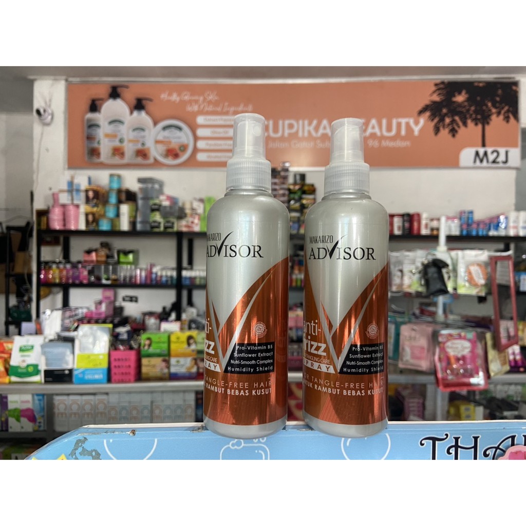 &lt;on.ox&gt;✅ADA HARGA GROSIR✅ Isi 240 ml -- makarzio anti frizz advisor -- rambut anti kusut makarizo anti frizz