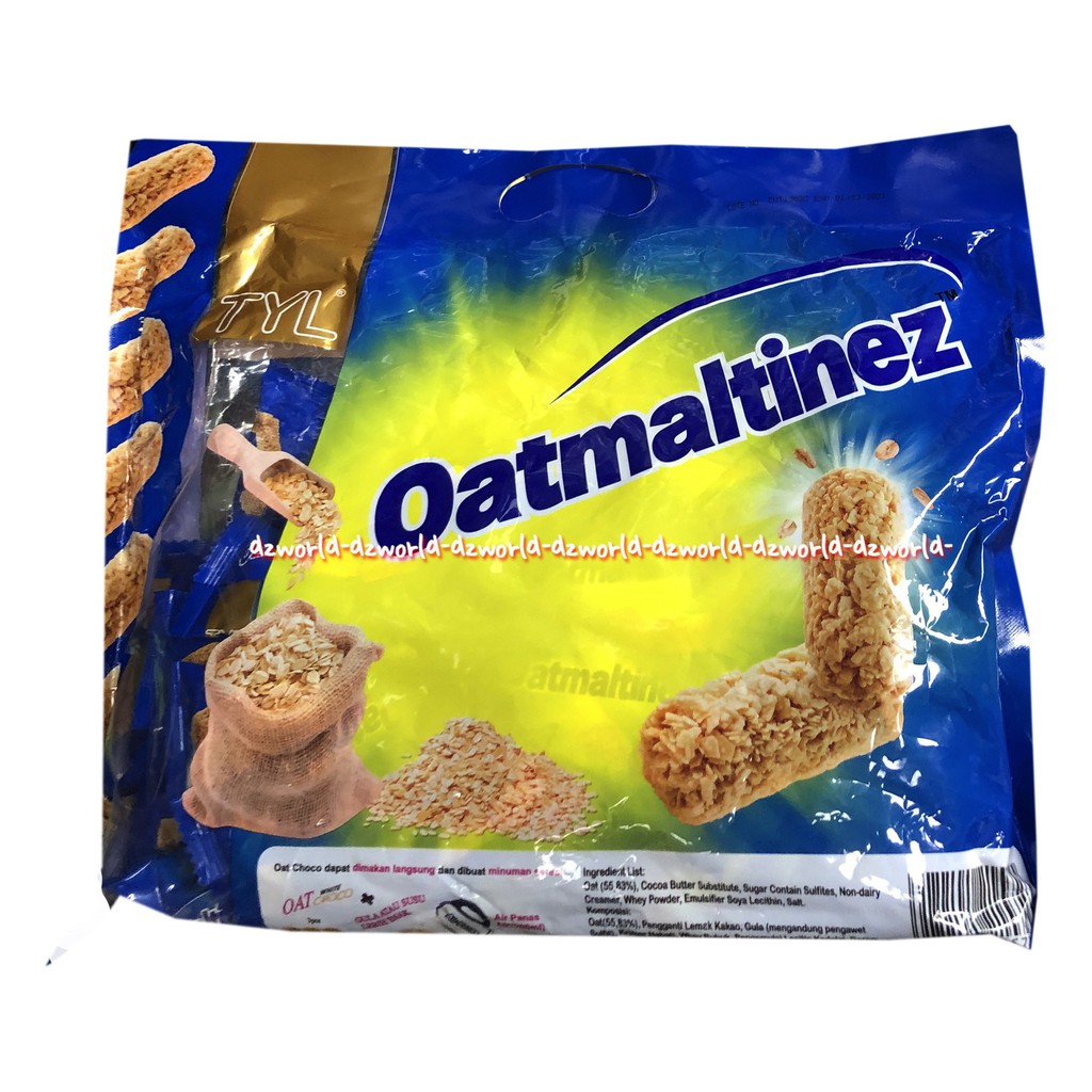 Oatmaltinez Snack TYL Cemilan Kreaker Bungkusan Blue Orange 400gr Oatmatine Ovaltine Oatmaltines