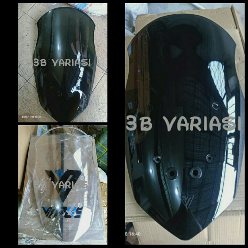 Visor Nmax 2020 Windshield Nmax 2020 Virus Anti Pecah Bening Riben dan Smoke Nmax 2020 new