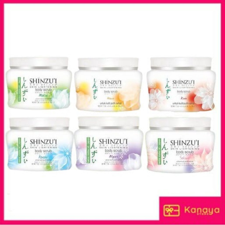 SHINZUI Body Scrub Lulur Mandi - Shinzui Skin Lightening Body scrub Lulur 120gr | 200gr