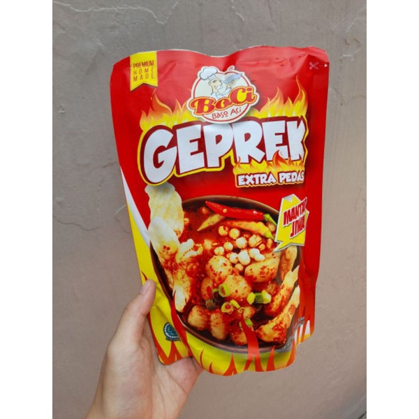 

Boci Geprek/BASO ACI GEPREK/ACI SAMBAL GEPREK