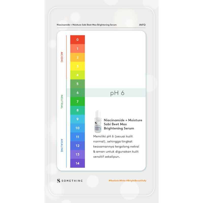 SOMETHINC  Serum Wajah 10% Niacinamide + Moisture Sabi Beet Max Brightening Serum 20 ml 40 ml 10 ml